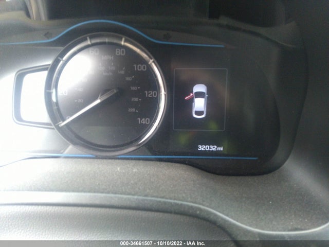 2017 HYUNDAI IONIQ HYBRID BLUE VIN: KMHC65LC0HU050475