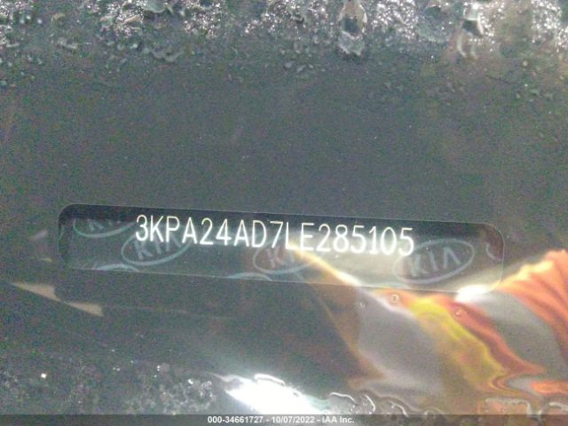 3KPA24AD7LE285105 KIA RIO S