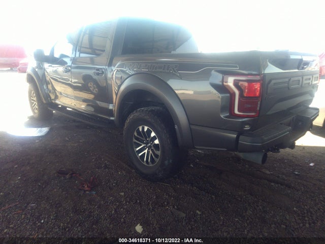 2019 FORD F-150 RAPTOR VIN: 1FTFW1RG3KFC65056