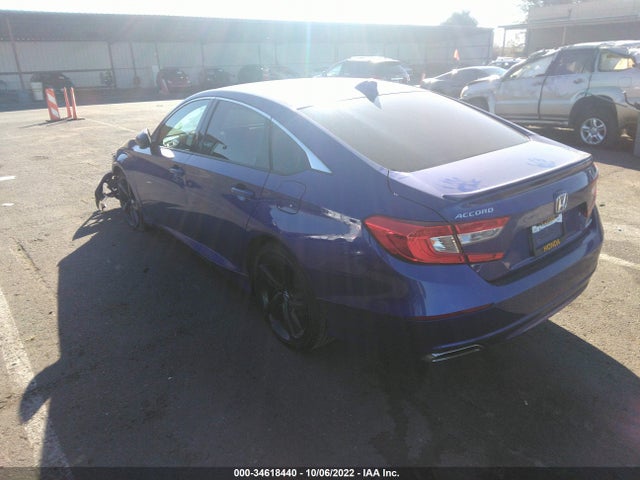 2019 HONDA ACCORD SEDAN SPORT 1.5T VIN: 1HGCV1F34KA139519