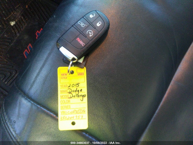 2015 DODGE DURANGO LIMITED VIN: 1C4RDJDG3FC244757
