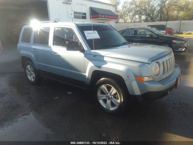 2014 JEEP PATRIOT LATITUDE VIN: 1C4NJRFB5ED524289