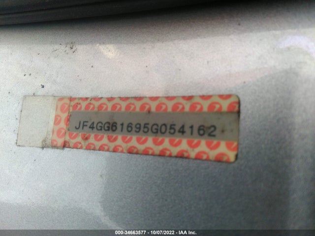 2005 SAAB 9-2X LINEAR VIN: JF4GG61695G054162