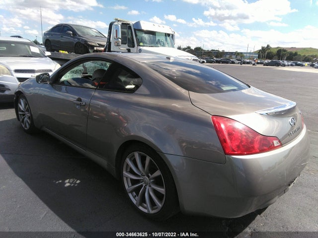 2008 INFINITI G37 COUPE JOURNEY VIN: JNKCV64EX8M115523