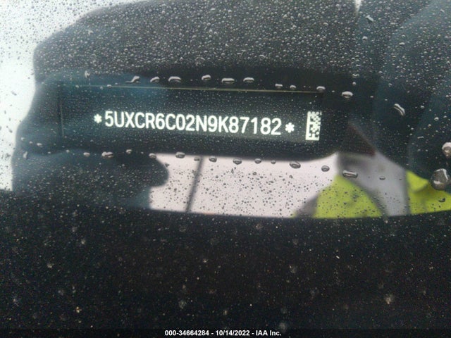 2022 BMW X5, VIN: 5UXCR6C02N9K87182