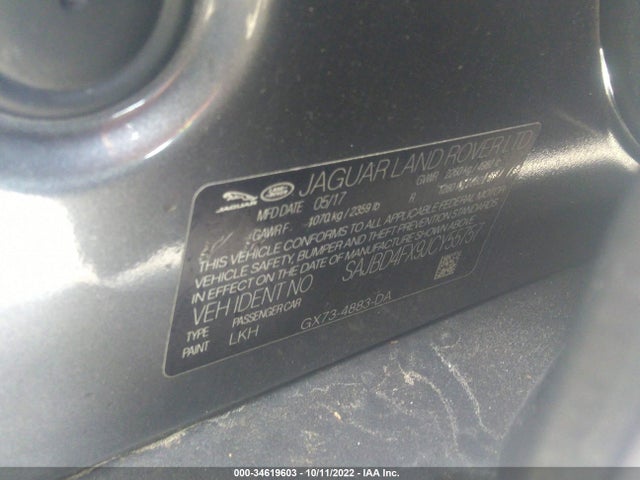 Jaguar Xf 25t Premium 2018 SAJBD4FX9JCY55757 Image 10