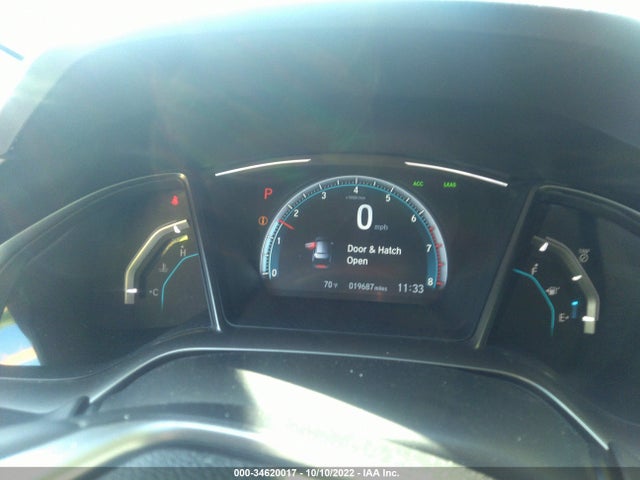 2021 HONDA CIVIC HATCHBACK EX VIN: SHHFK7H63MU411016