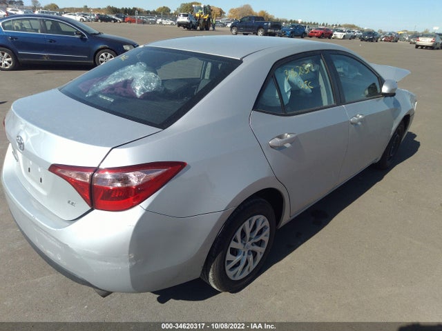 2017 TOYOTA COROLLA L/LE/XLE/SE VIN: 2T1BURHE1HC886123