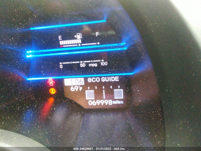 2011 HONDA CR-Z EX VIN: JHMZF1C6XBS000086