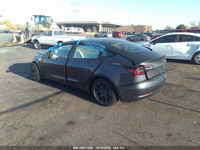 Tesla MODEL 3 2022 5YJ3E1EB9NF183714 Image 3
