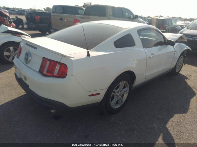 2012 FORD MUSTANG V6 VIN: 1ZVBP8AM5C5200431