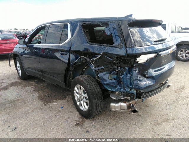 Chevrolet Traverse Ls 2022 1GNERFKW0NJ146200 Image 3