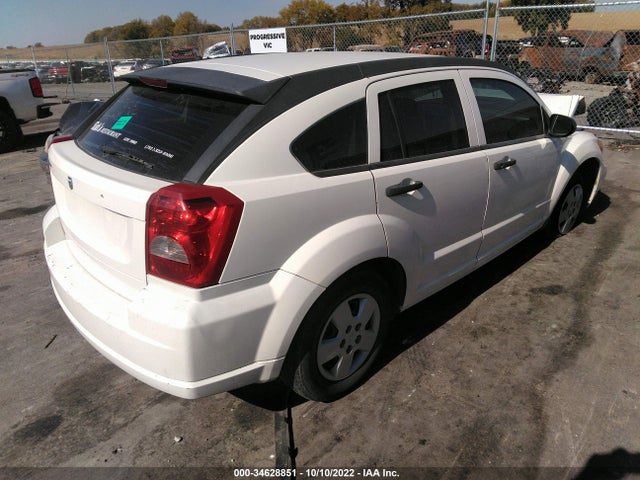Dodge CALIBER SE 2008 1B3HB28C78D535596 Image 4
