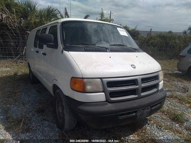 2002 DODGE RAM VAN VIN: 2B7HB11YX2K122230