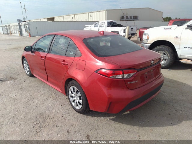Toyota COROLLA LE 2020 5YFEPRAE0LP030500 Image 3