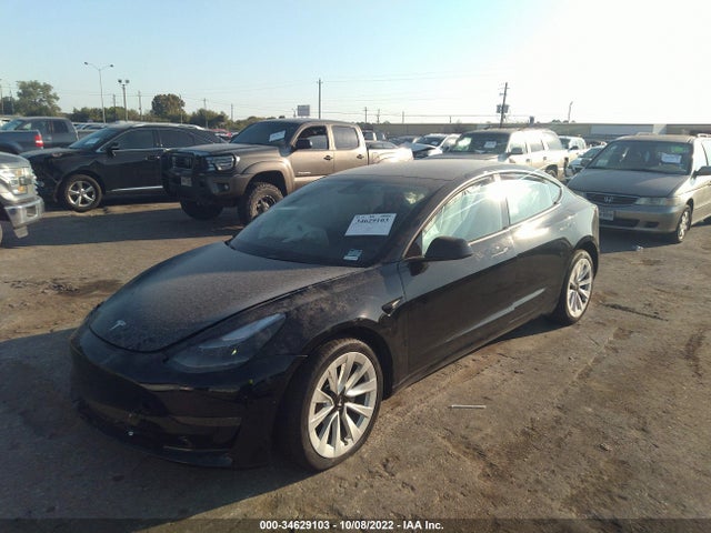 Tesla MODEL 3 2022 5YJ3E1EA5NF210365 Image 2