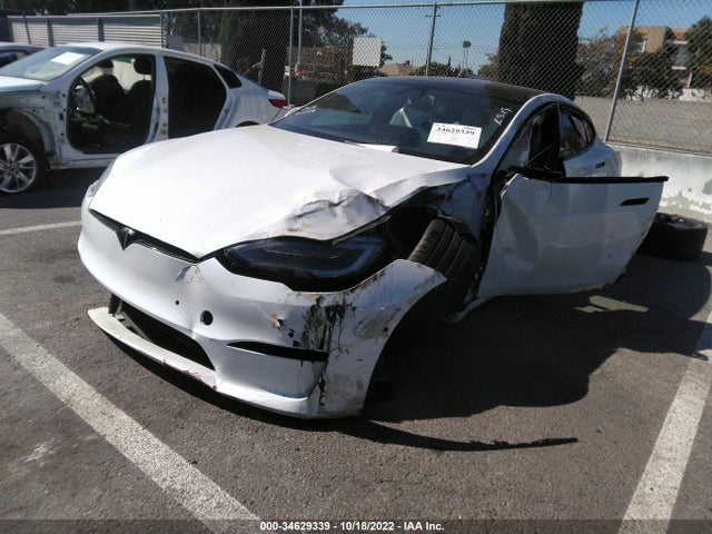 Tesla Model S Plaid 2021 5YJSA1E65MF431112 Image 2