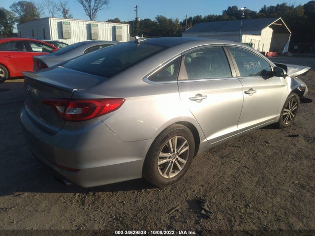 2017 HYUNDAI SONATA 2.4L VIN: 5NPE24AF6HH506697