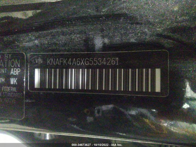 KNAFK4A6XG5534261 KIA FORTE LX