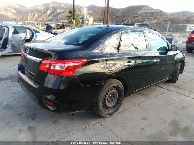 2016 NISSAN SENTRA S VIN: 3N1AB7AP6GY317299