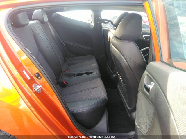2012 HYUNDAI VELOSTER W/BLACK INT VIN: KMHTC6AD0CU035915
