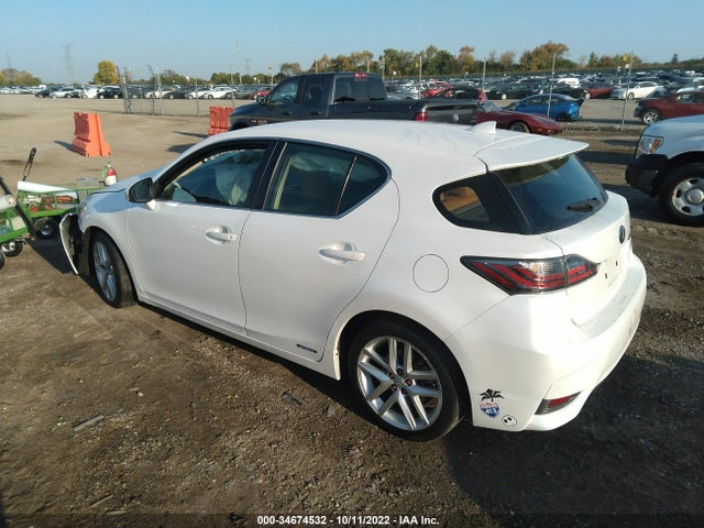 JTHKD5BH3G2272231 Lexus Ct 200h Hybrid