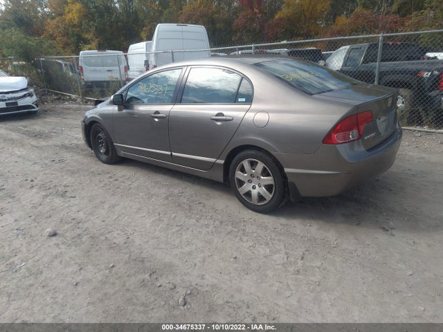 2007 HONDA CIVIC SDN LX VIN: 2HGFA16597H300143