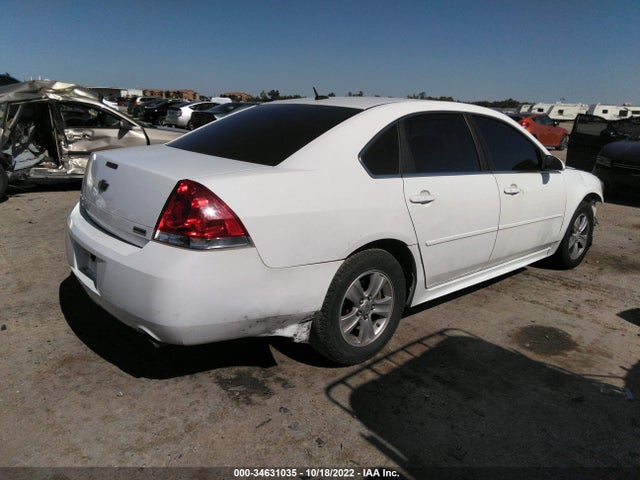 2012 CHEVROLET IMPALA LS RETAIL VIN: 2G1WA5E38C1263460