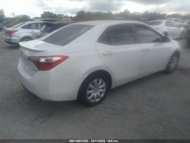 2016 TOYOTA COROLLA LE ECO VIN: 5YFBPRHEXGP504595
