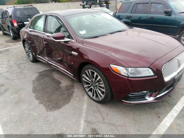 2018 Lincoln Continental, VIN: 1LN6L9SKXJ5611545