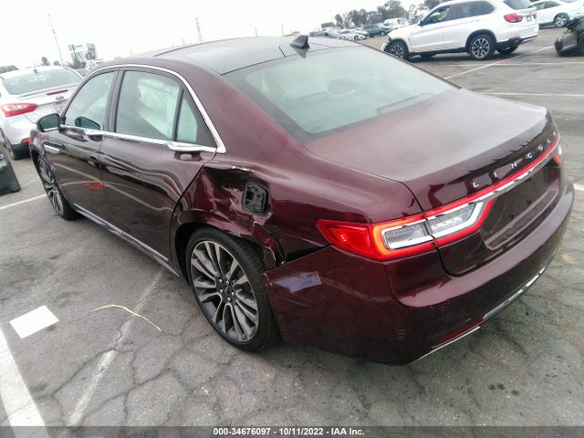 2018 Lincoln Continental, VIN: 1LN6L9SKXJ5611545