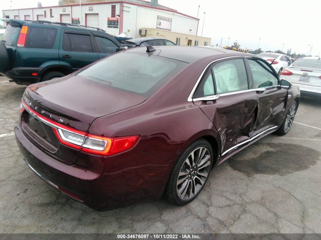2018 Lincoln Continental, VIN: 1LN6L9SKXJ5611545