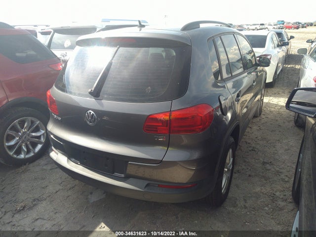 2016 VOLKSWAGEN TIGUAN S VIN: WVGAV7AX6GW606366