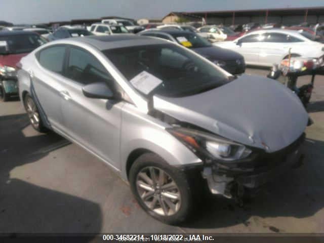 Hyundai ELANTRA SE 2015 KMHDH4AEXFU440879 Image 1