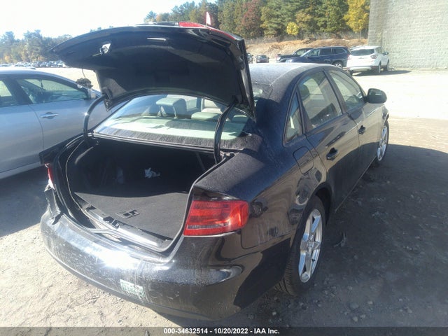 2009 AUDI A4 2.0T PREM VIN: WAULF78KX9N014124