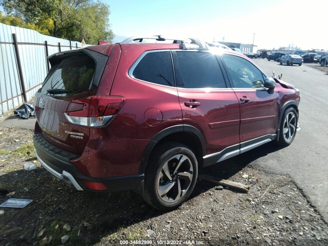 2022 SUBARU FORESTER TOURING VIN: JF2SKARC8NH463651