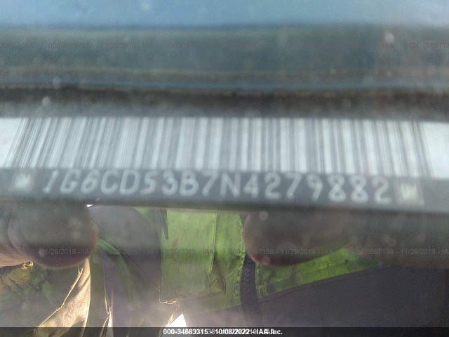 1992 CADILLAC DEVILLE 1G6CD53B7N4279882 Photo 8