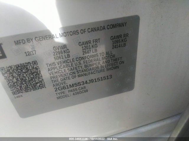 2G61M5S34J9151513 Cadillac XTS LUXURY