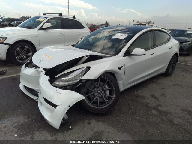 Tesla MODEL 3 2022 5YJ3E1EB0NF236798 Image 2