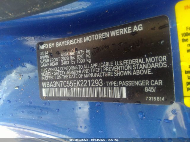 WBA3N7C55EK221293 BMW 428i