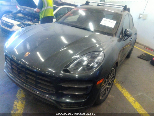 2018 PORSCHE MACAN TURBO VIN: WP1AF2A59JLB70042