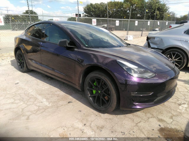 Tesla Model 3 Standard Range Plus 2021 5YJ3E1EA0MF982948 main image