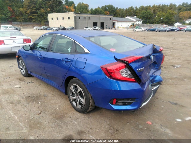 Honda Civic Sedan Lx 2019 2HGFC2F67KH556976 Image 4