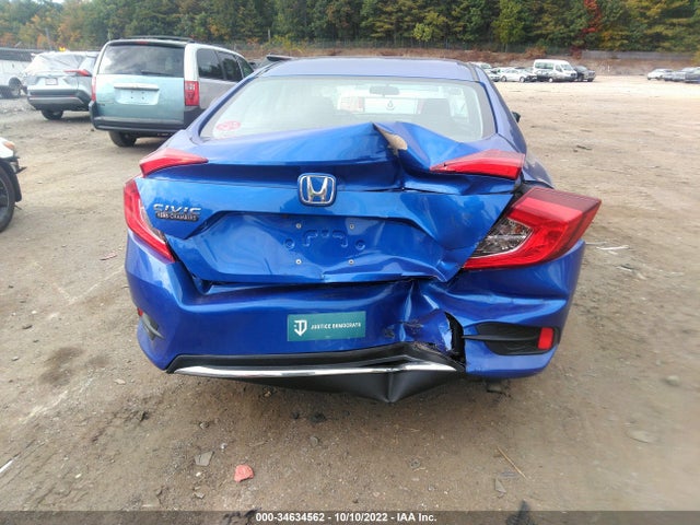 Honda Civic Sedan Lx 2019 2HGFC2F67KH556976 Image 7