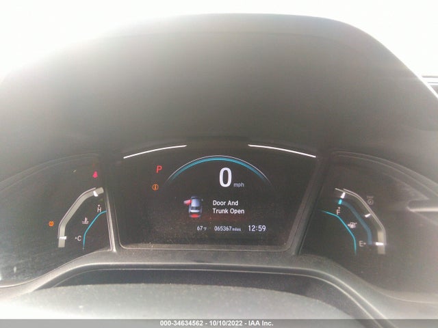Honda Civic Sedan Lx 2019 2HGFC2F67KH556976 Image 8