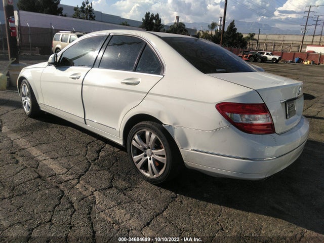 2008 MERCEDES-BENZ C-CLASS 3.0L VIN: WDDGF54X38F061469