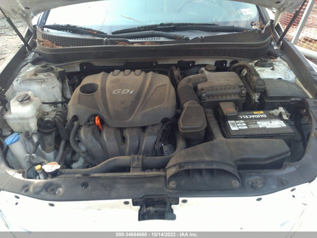 2013 HYUNDAI SONATA GLS PZEV VIN: 5NPEB4ACXDH800670