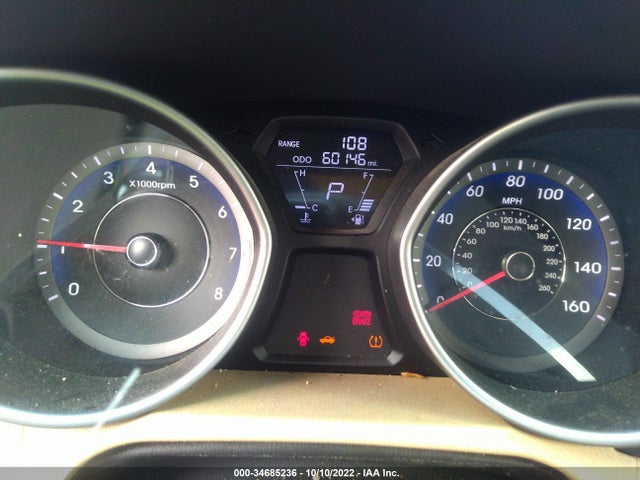2013 HYUNDAI ELANTRA LIMITED VIN: KMHDH4AE6DU999956