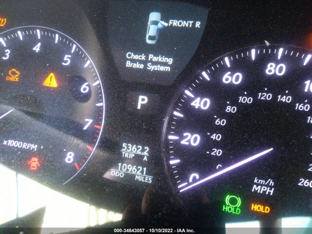 2008 LEXUS LS 460 VIN: JTHBL46F585061456