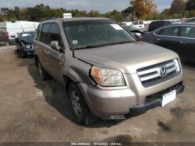 2006 HONDA PILOT EX-L WITH NAVI VIN: 2HKYF18776H545228